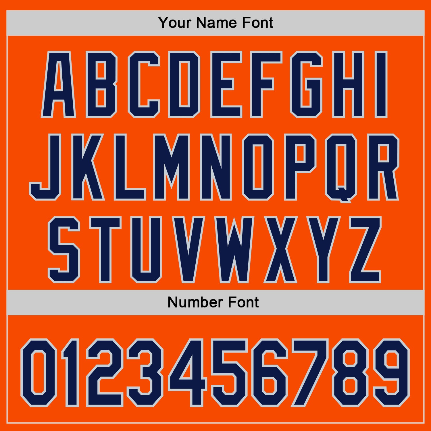 Custom Orange Navy Silver-White 3D Urban City Edition Sports Authentic Baseball Jersey