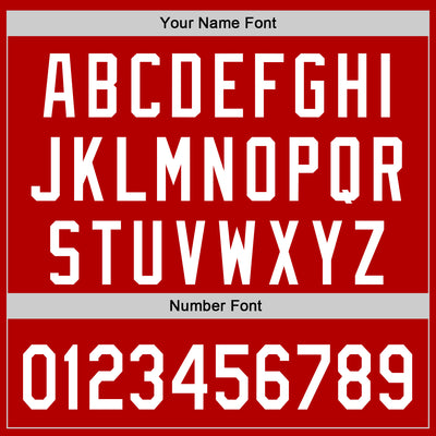 Custom Red White Gray-Black 3D Urban City Edition Sports Authentic Baseball Jersey