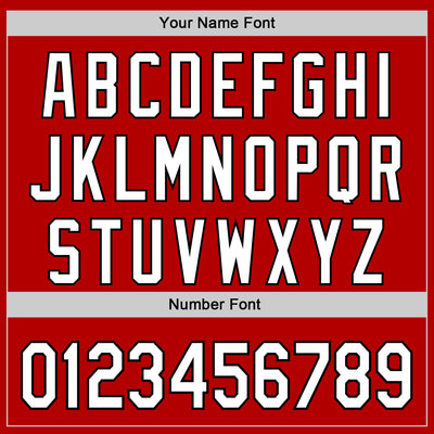 Custom Red White Gray Yellow-Black 3D Urban City Edition Sports Authentic Baseball Jersey