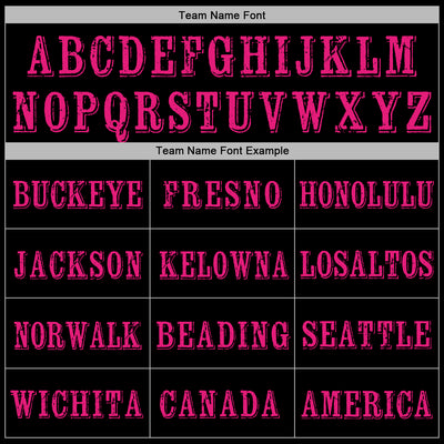 Custom Black Hot Pink-White 3D Pink Ribbon Breast Cancer Awareness Women Health Care Support Sports Pullover Sweatshirt Hoodie