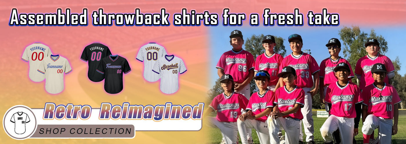 Custom Throwback Shirs