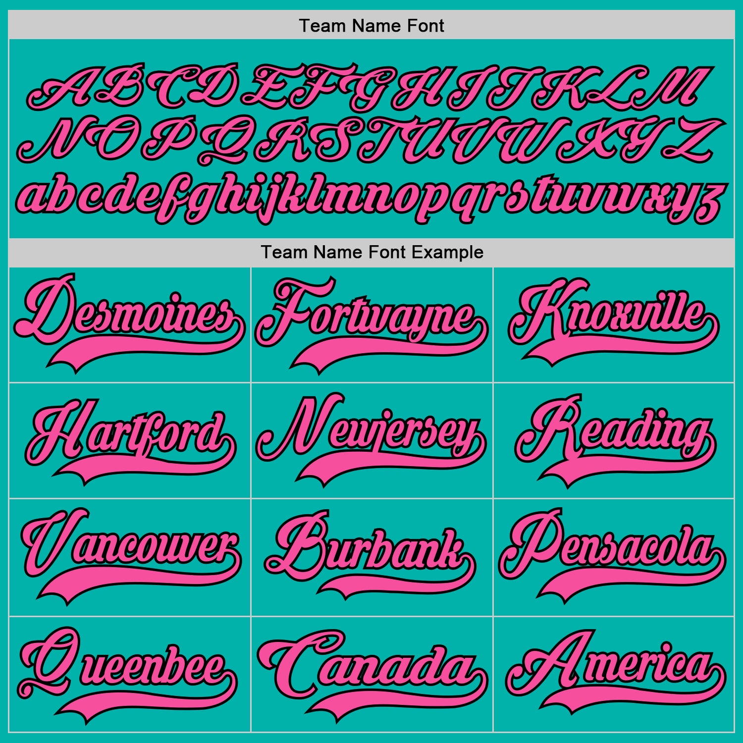 Custom Aqua Pink-Black Hockey Lace Neck Jersey