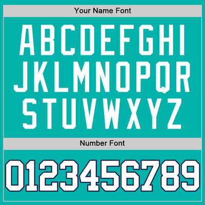 Custom Aqua White-Navy Authentic Basketball Jersey