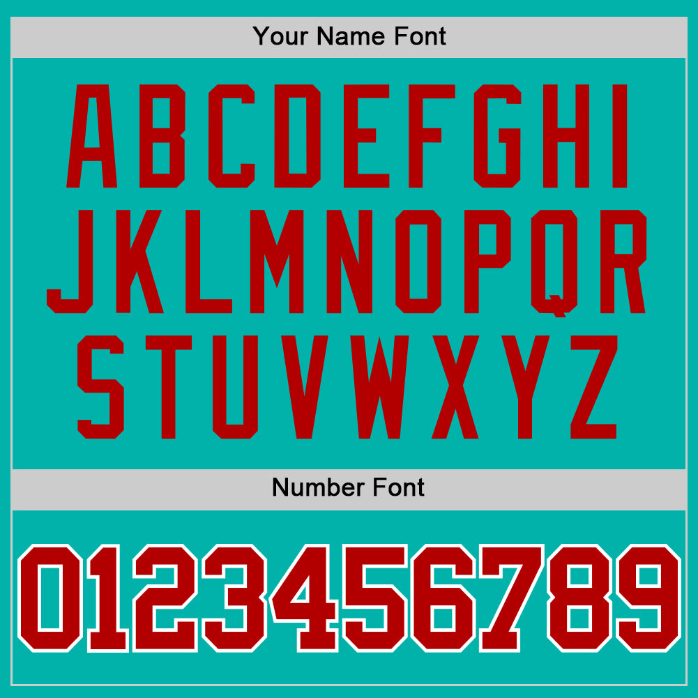 Custom Aqua Red-White Authentic Basketball Jersey