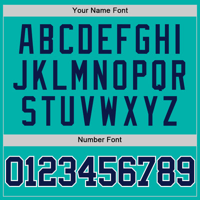 Custom Aqua Navy-White Authentic Basketball Jersey