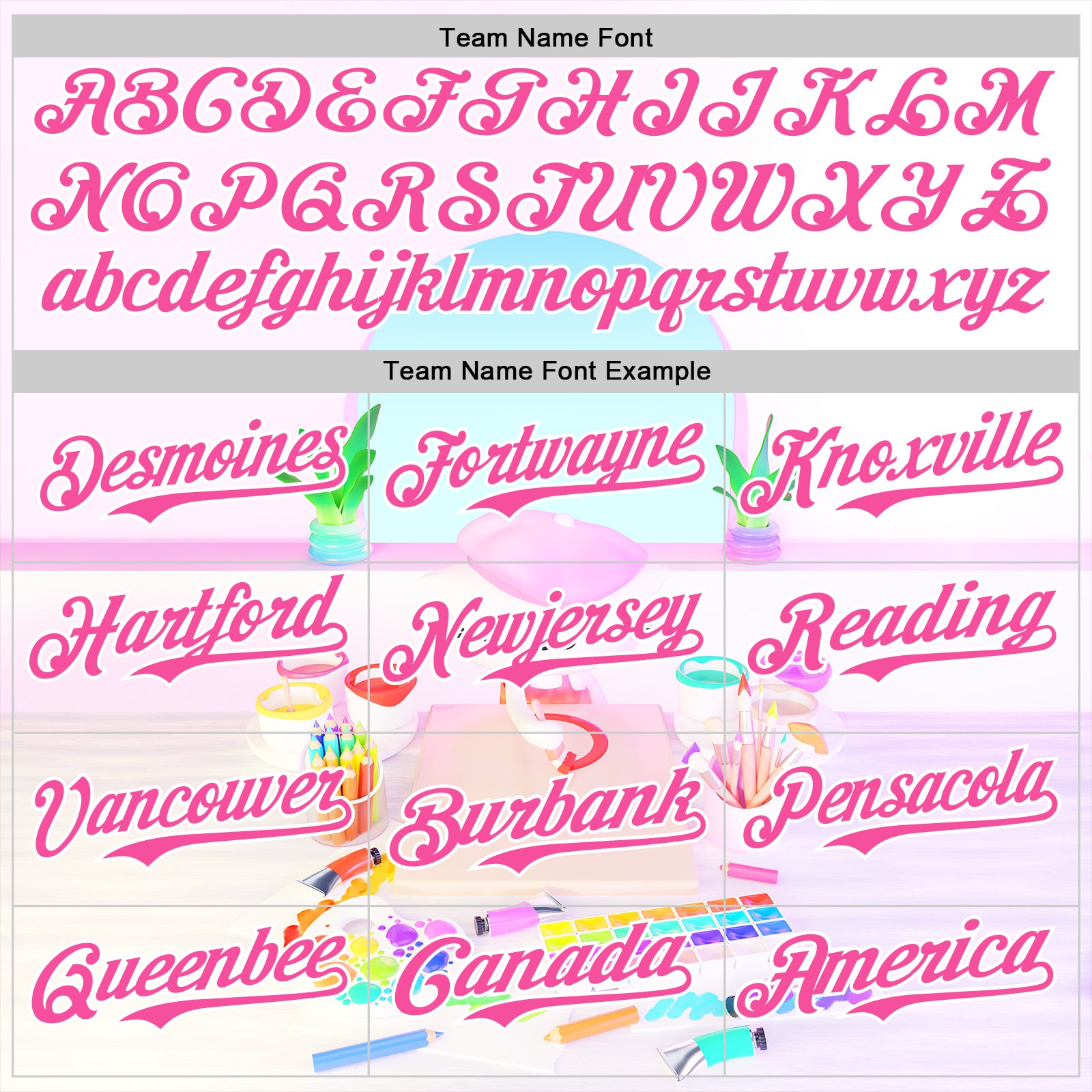 Custom Light Pink Pink-White 3D Cindy Suen Artist Authentic Baseball Jersey