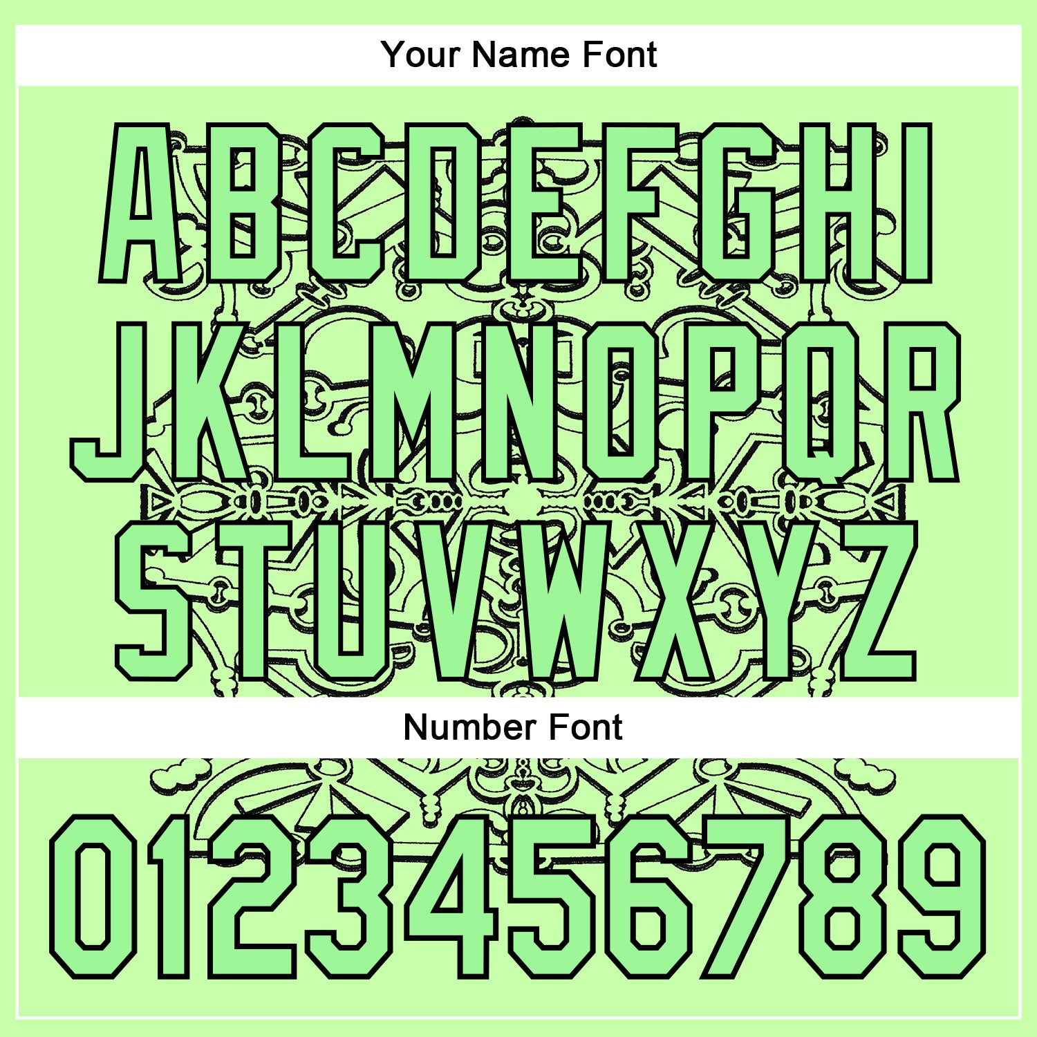 Custom Green Pea Green-Black 3D KYLMAX HUBTUHAN Authentic Baseball Jersey