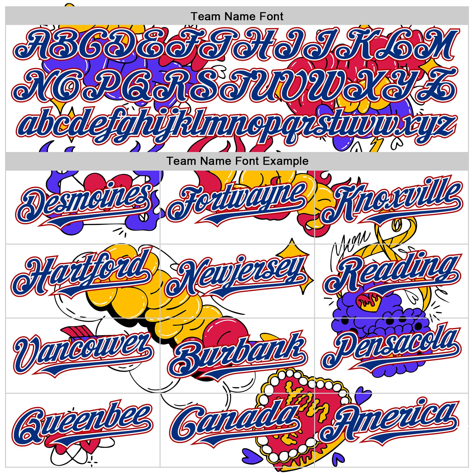 Custom White Royal-Red 3D Alexandra Ramirez Valentines Sticker Street Art Authentic Baseball Jersey