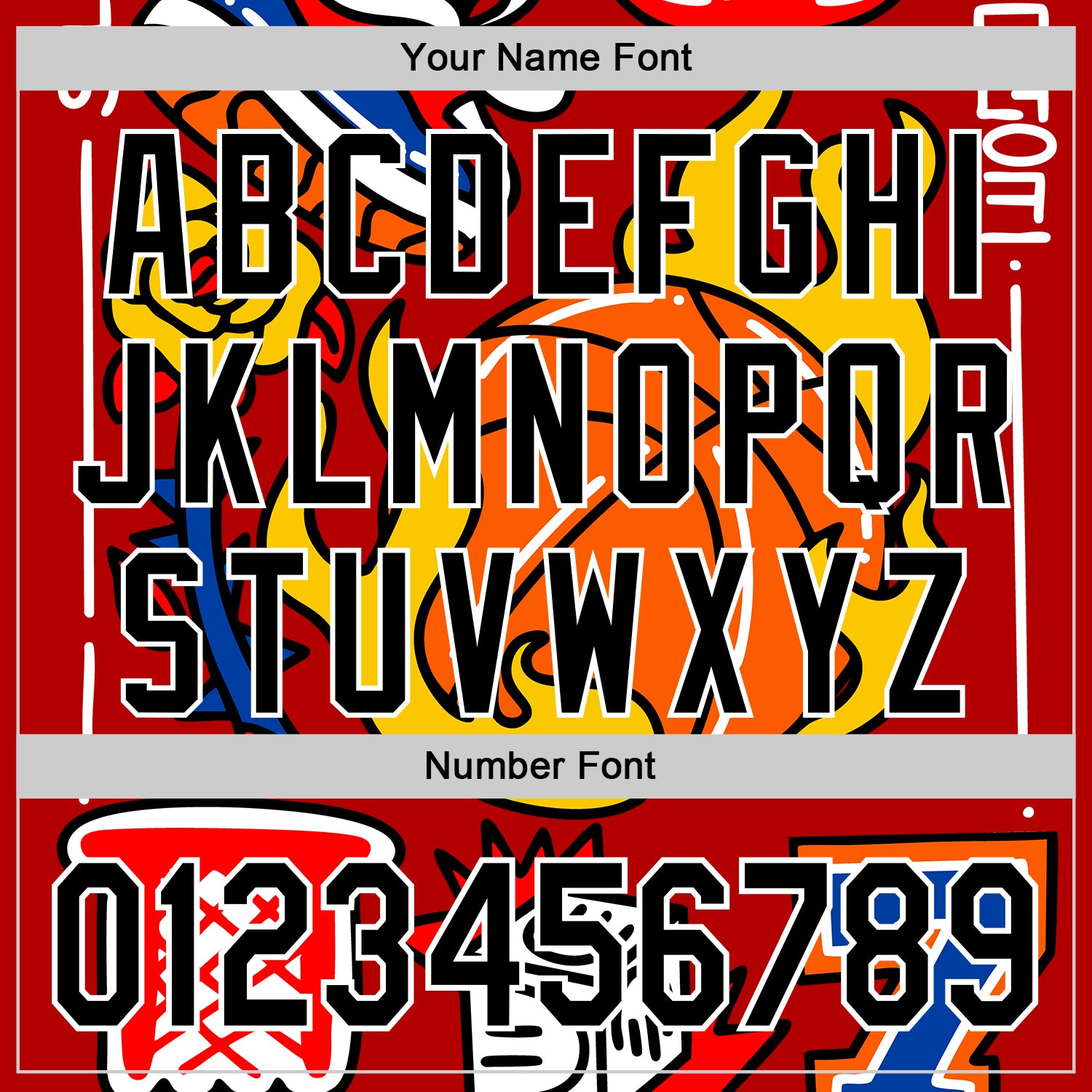 Custom Red Black-White 3D Alexandra Ramirez Basketball Street Art Authentic Baseball Jersey