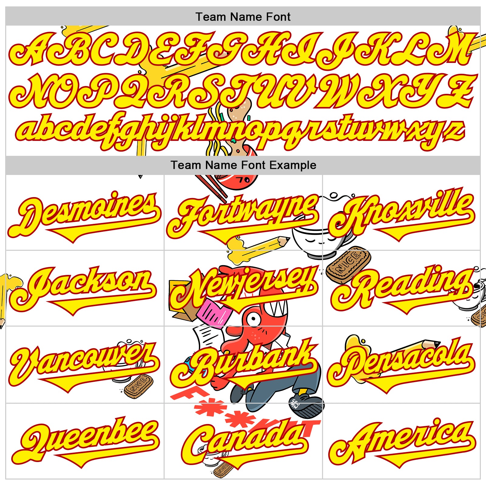 Custom Cream Light Yellow-Red 3D Geo Law Fuckit Authentic Baseball Jersey