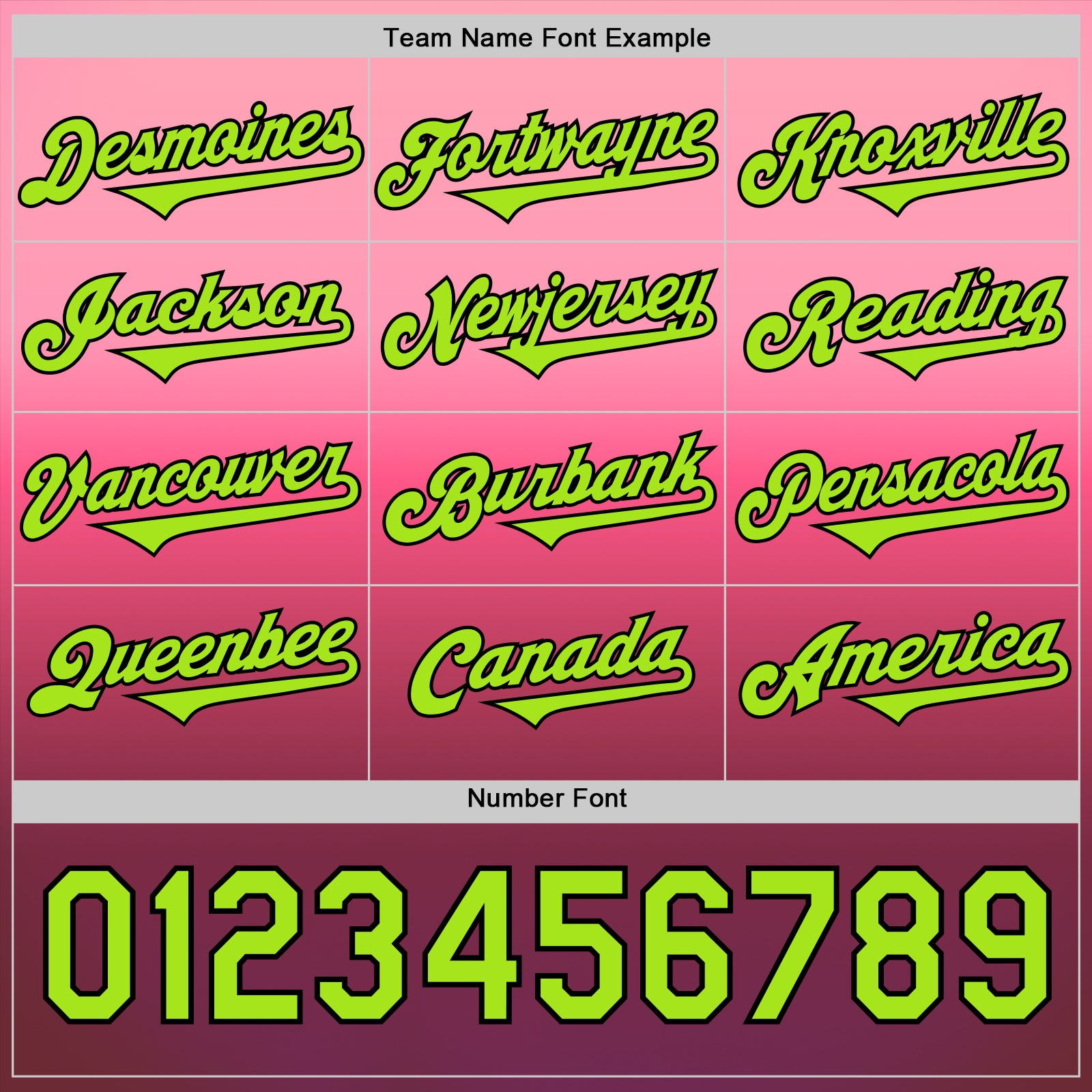 Custom Pink Neon Green-Black 3D Geo Law Lil Horrors Authentic Baseball Jersey