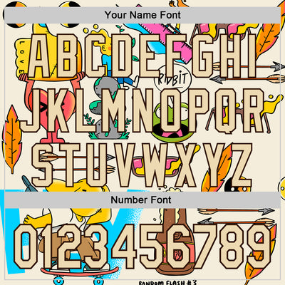 Custom Cream Brown 3D Geo Law Drink N Fly Authentic Baseball Jersey