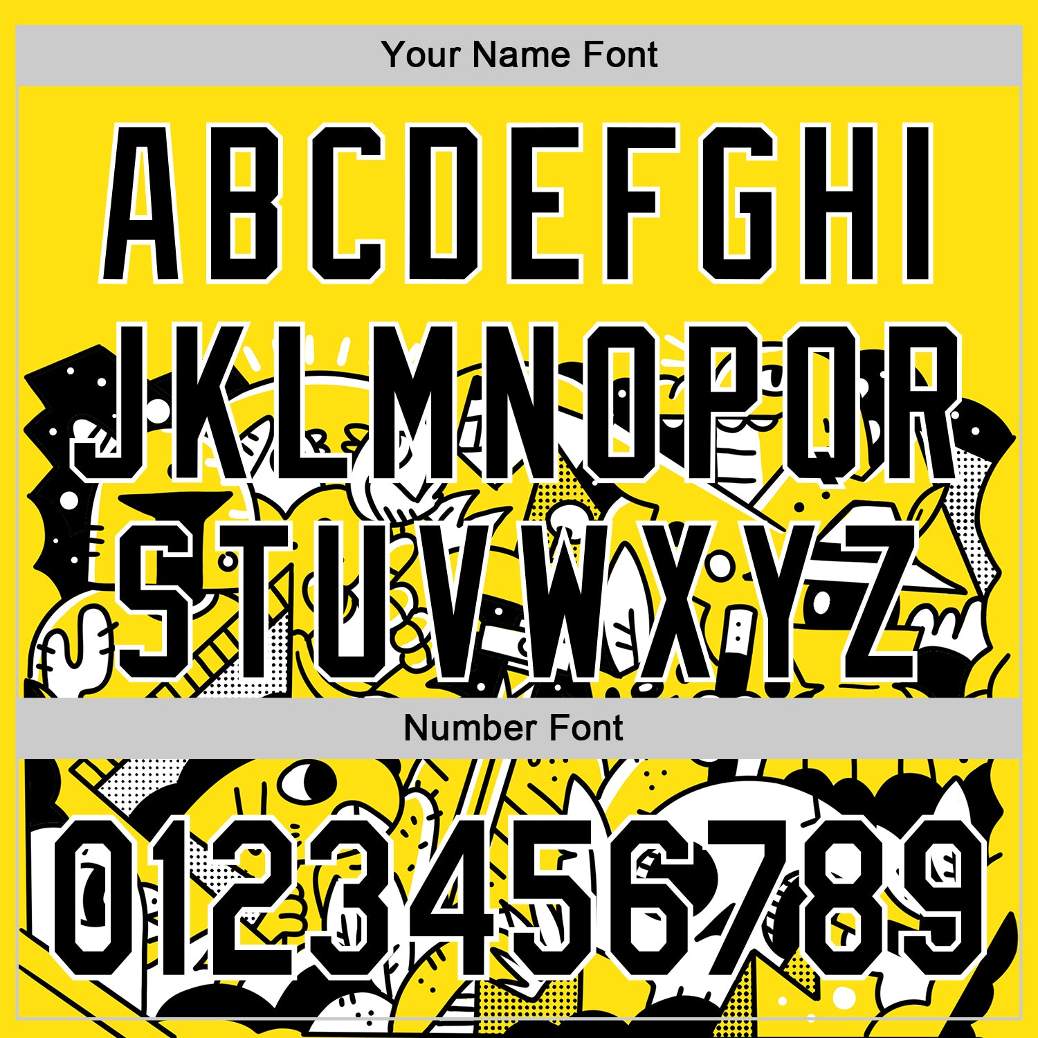 Custom Yellow Black-White 3D Geo Law Fantasy Road Authentic Baseball Jersey