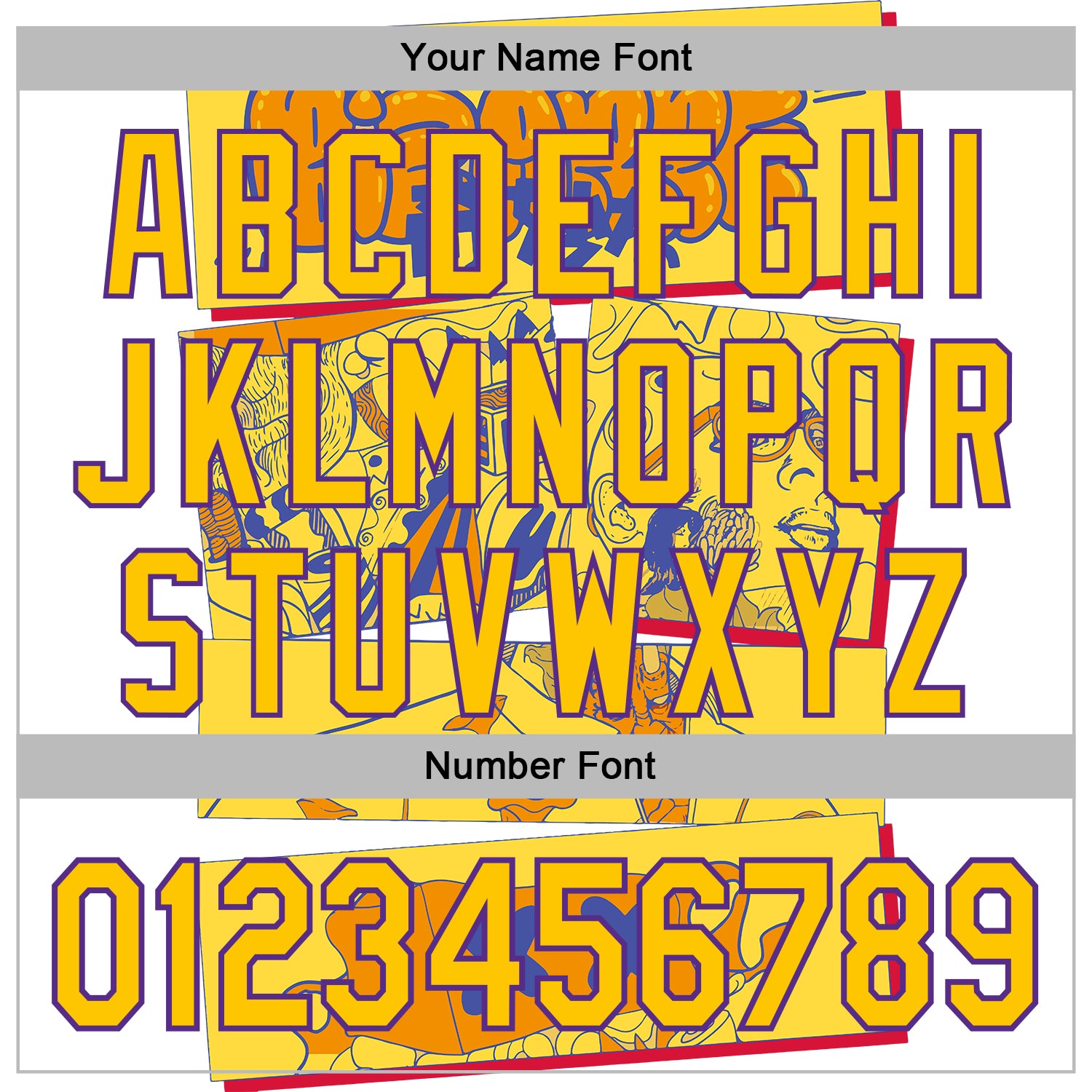 Custom Stitched White Yellow-Purple 3D Vaunsart Bizzare Sports Pullover Sweatshirt Hoodie