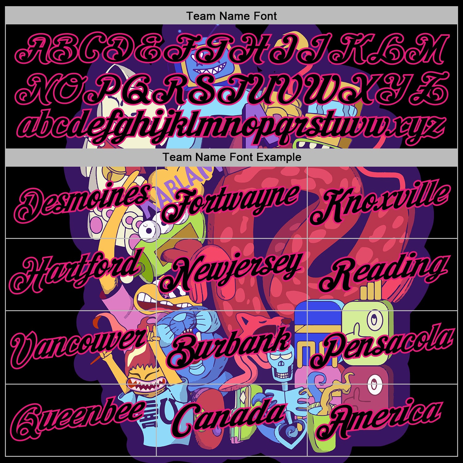 Custom Stitched Black Hot Pink 3D Vaunsart Messy Party Sports Pullover Sweatshirt Hoodie