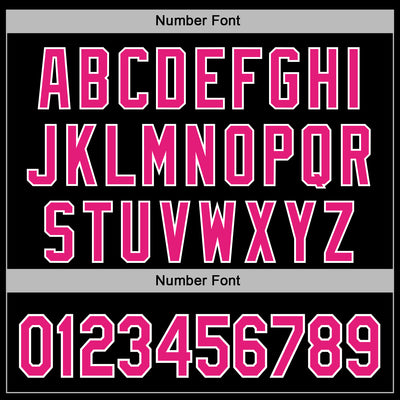 Custom Stitched Black Hot Pink-White 3D Revzzz Fuckedup In Pink Skull Sports Pullover Sweatshirt Hoodie