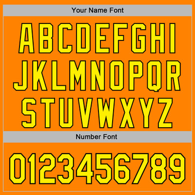 Custom Stitched Bay Orange Light Yellow-Black 3D Revzzz Bad Idea Sports Pullover Sweatshirt Hoodie