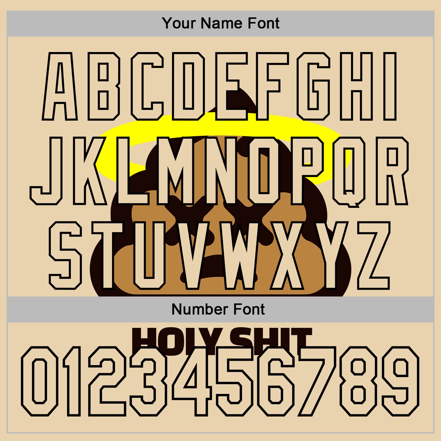 Custom Stitched City Cream Brown-Black 3D Revzzz Holyshit Sports Pullover Sweatshirt Hoodie