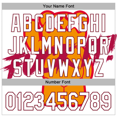 Custom Stitched White Bay Orange-Crimson 3D Revzzz Fuckit Sports Pullover Sweatshirt Hoodie