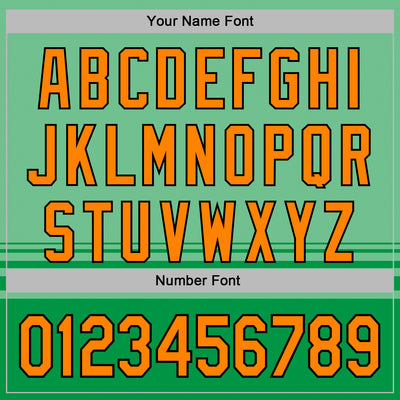 Custom Stitched Green Bay Orange-Black 3D Revzzz Greena Sports Pullover Sweatshirt Hoodie