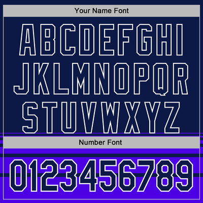 Custom Stitched Navy Blue-White 3D Revzzz Little Spikey Sports Pullover Sweatshirt Hoodie