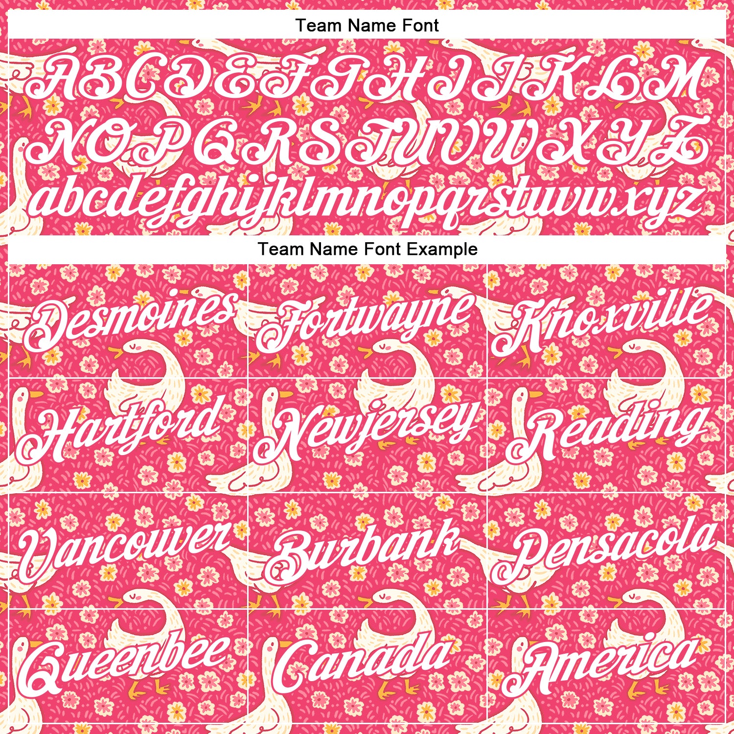 Custom Stitched Neon Pink White 3D Emi Bee Meadow Goose Sports Pullover Sweatshirt Hoodie