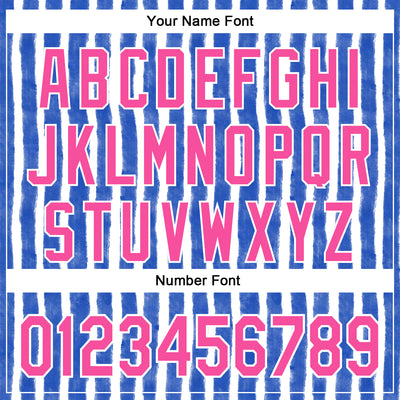 Custom Stitched Blue Pink-White 3D Emi Bee Watercolor Stripes Sports Pullover Sweatshirt Hoodie