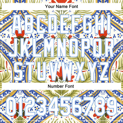 Custom Stitched White Light Blue 3D Emi Bee Bretagne Bouquets Sports Pullover Sweatshirt Hoodie