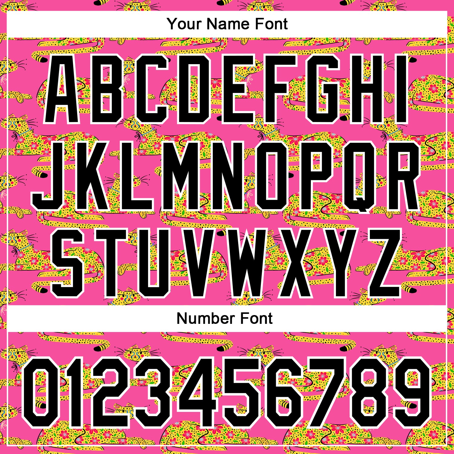 Custom Stitched Pink Black-White 3D Emi Bee Cheetahs Sports Pullover Sweatshirt Hoodie