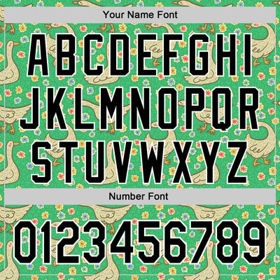 Custom Stitched Green Black-White 3D Emi Bee Meadow Geese Sports Pullover Sweatshirt Hoodie