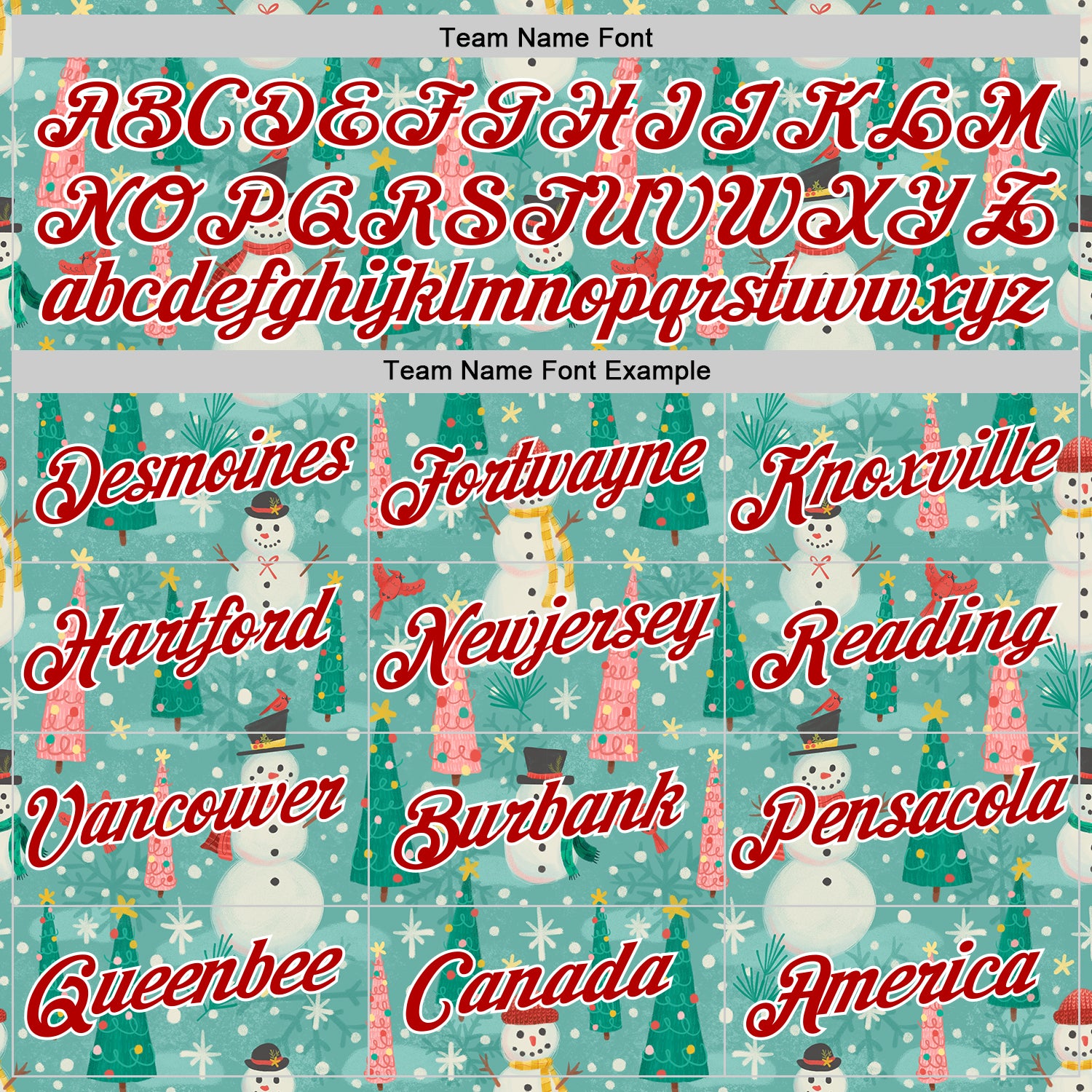 Custom Stitched Green Red-White 3D Emi Bee Merry Snowmen Sports Pullover Sweatshirt Hoodie