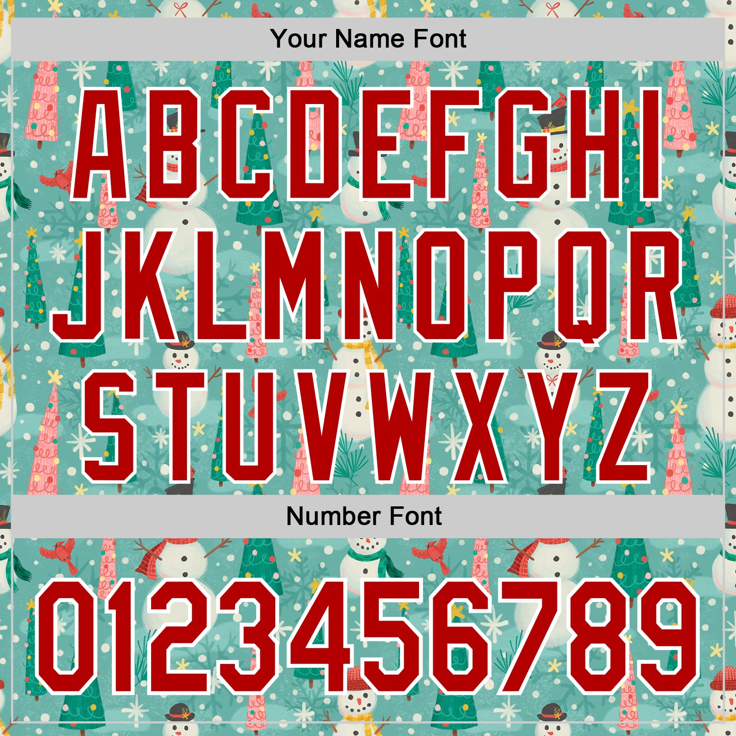 Custom Stitched Green Red-White 3D Emi Bee Merry Snowmen Sports Pullover Sweatshirt Hoodie