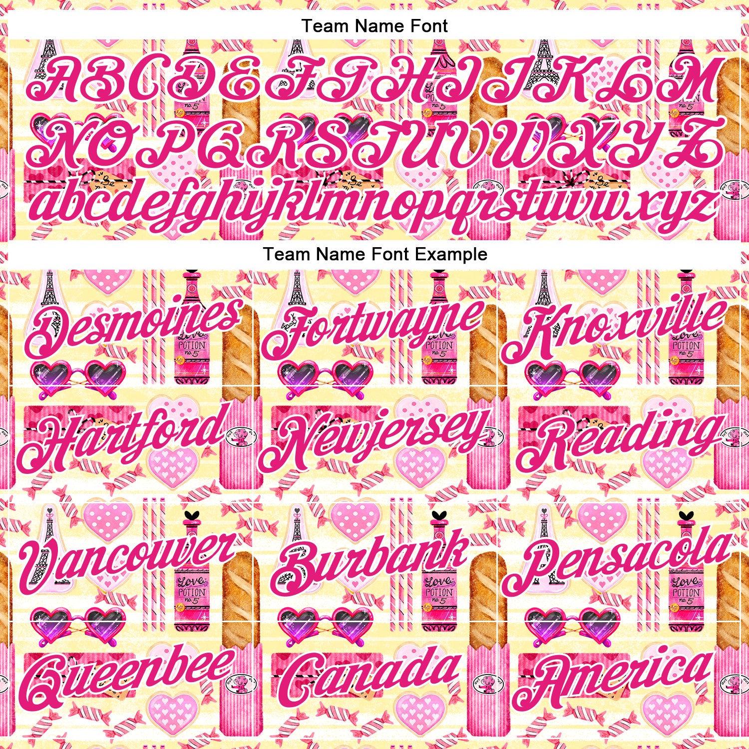 Custom Stitched White Hot Pink-Light Yellow 3D Emi Bee Parisian Valentine Sports Pullover Sweatshirt Hoodie