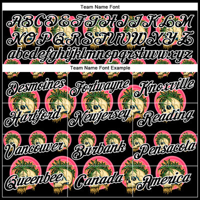 Custom Stitched Black Black-White 3D Illymakes Drippy Tropical Skull Sports Pullover Sweatshirt Hoodie