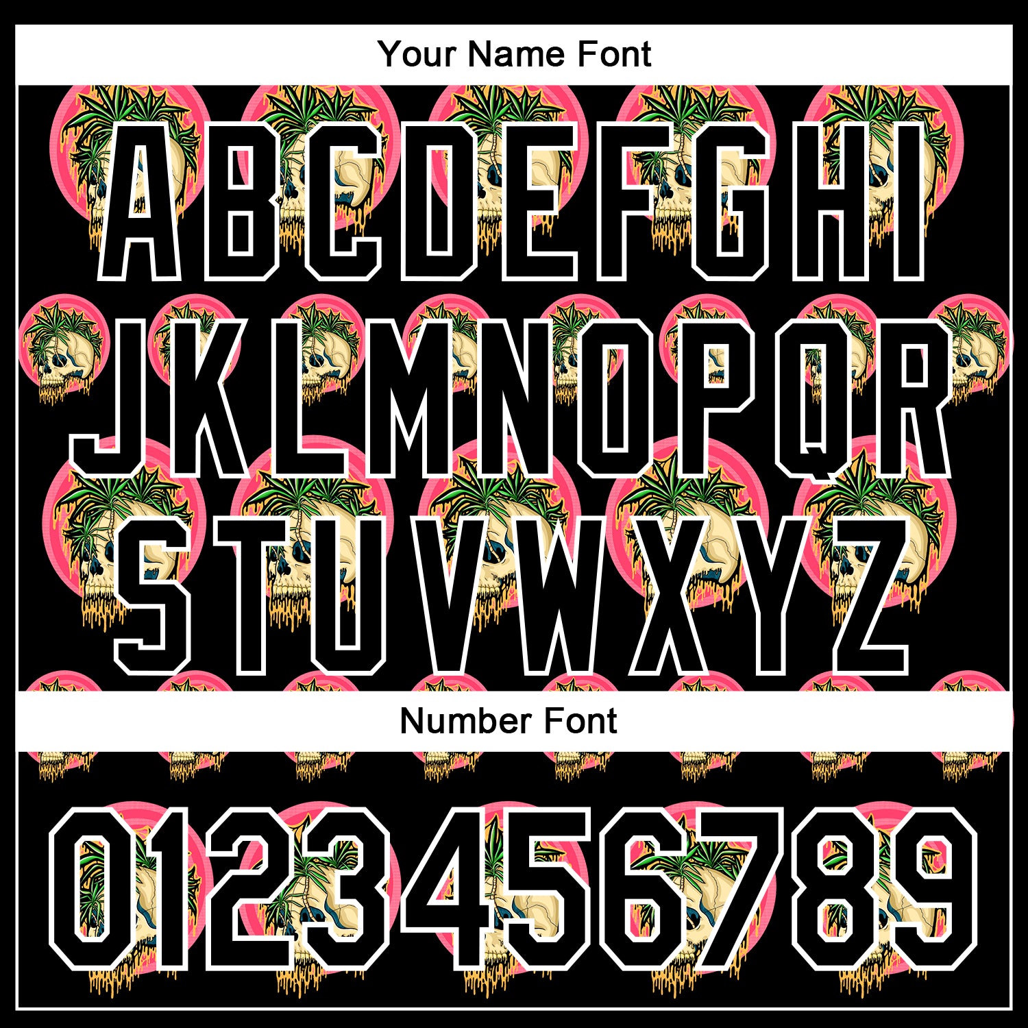 Custom Stitched Black Black-White 3D Illymakes Drippy Tropical Skull Sports Pullover Sweatshirt Hoodie