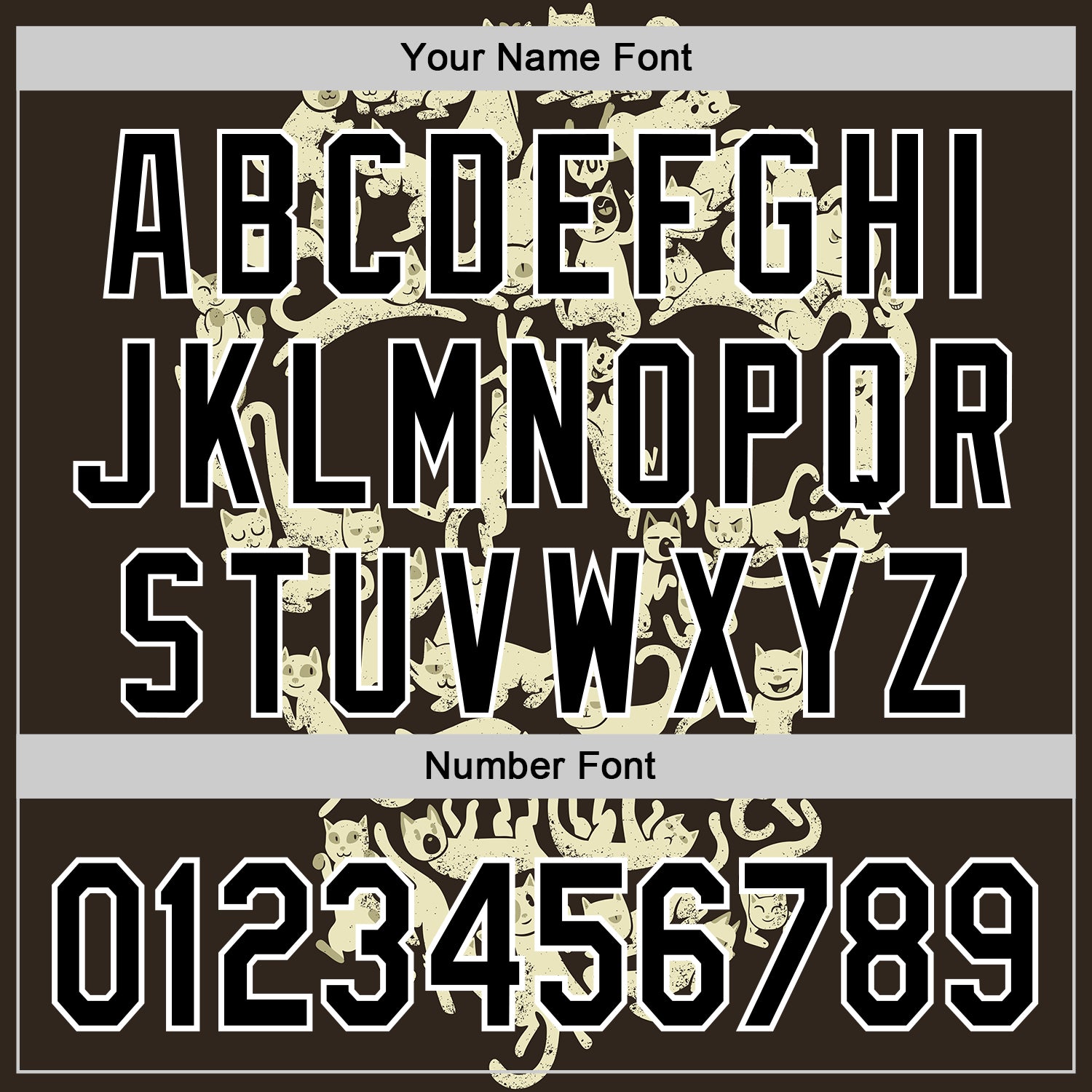 Custom Cream Black-White 3D Tobe Fonseca Cat Skull Authentic Baseball Jersey