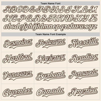 Custom Cream Cream-Brown 3D Tobe Fonseca Dia De Los Muertos Skull Authentic Baseball Jersey