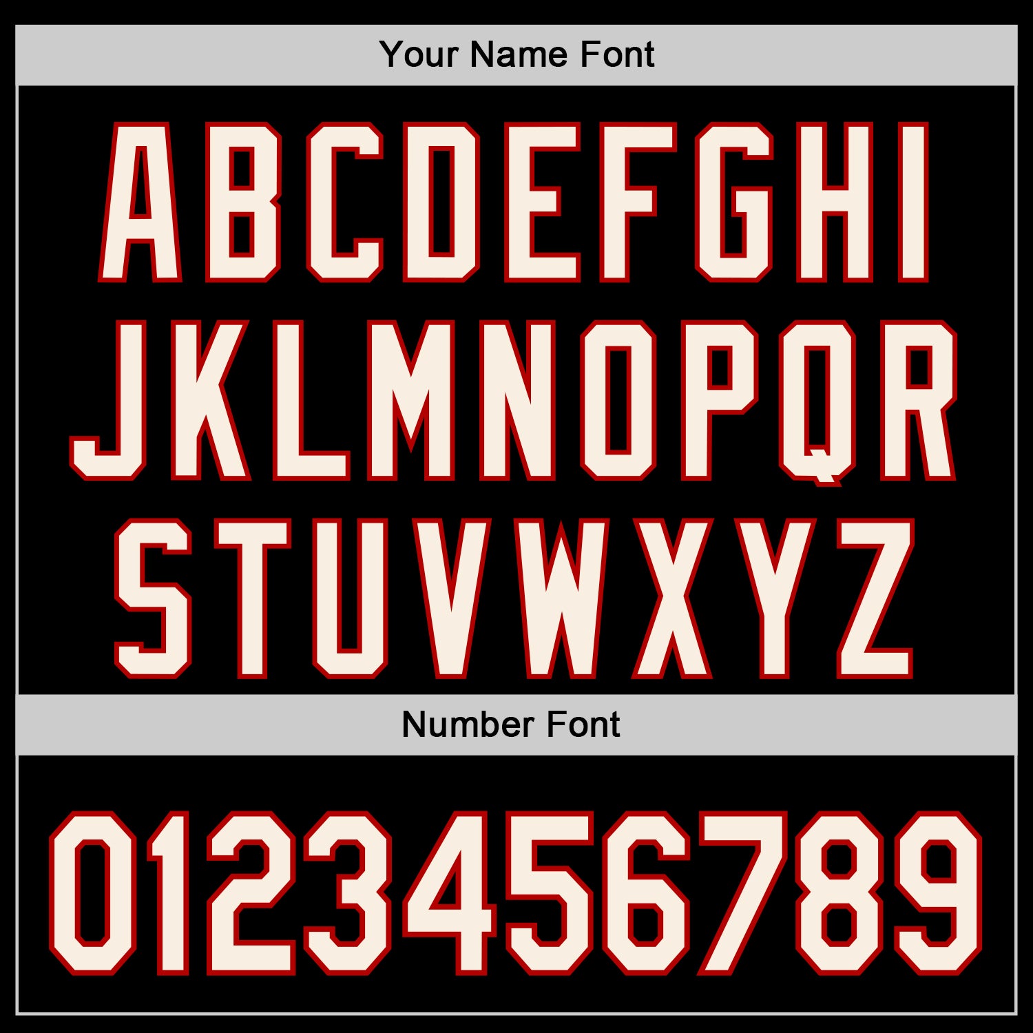 Custom Black Cream-Red 3D Tobe Fonseca Japanese Samurai Kanagawa Wave Authentic Baseball Jersey