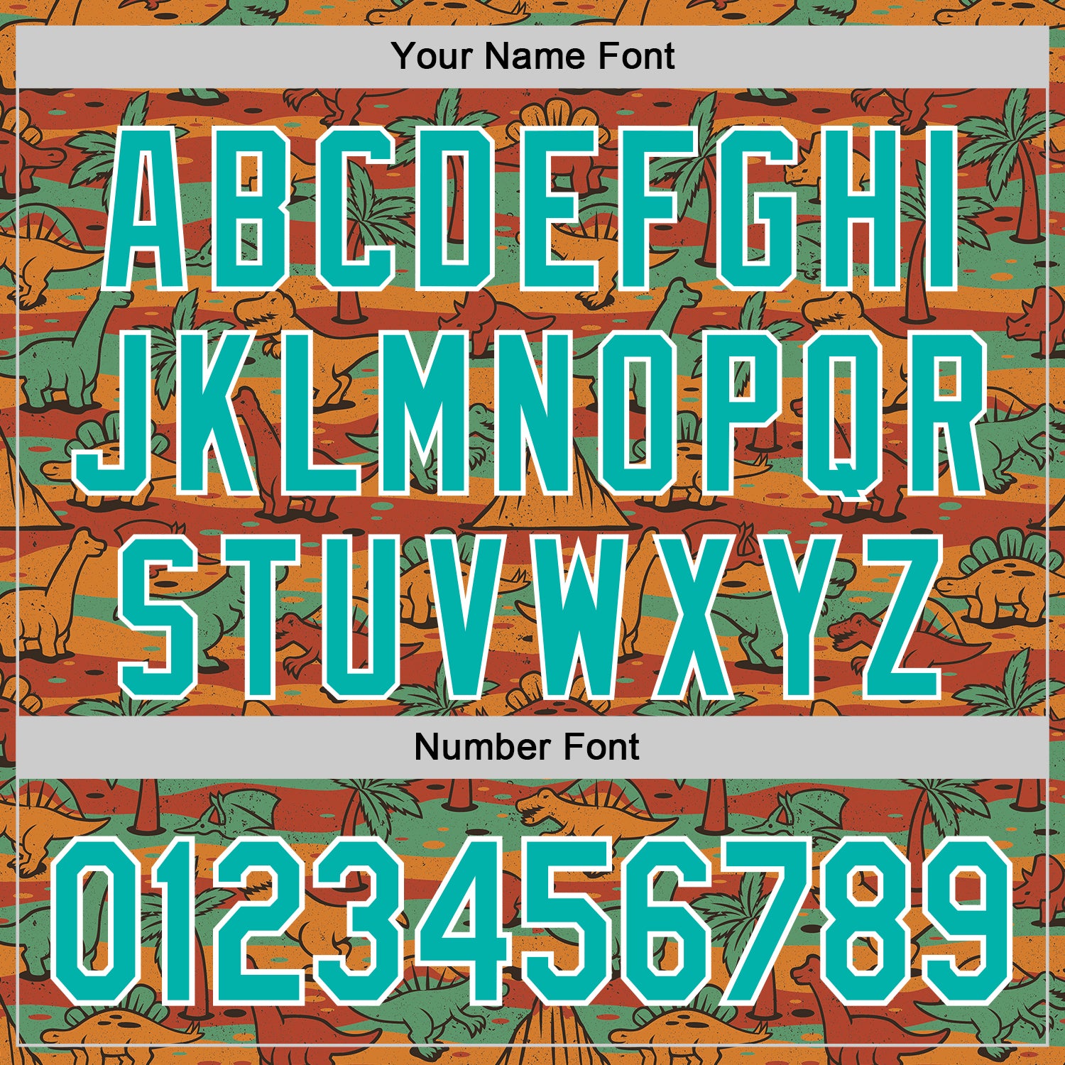 Custom Aqua White 3D Tobe Fonseca Jurassic Vintage T-Rex Dinosaur Authentic Baseball Jersey