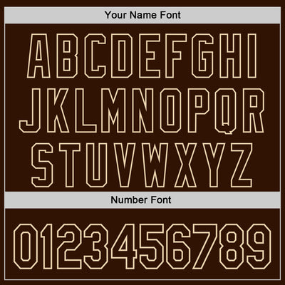 Custom Brown Brown-City Cream 3D Tobe Fonseca Kitten Nuggets Fast Food Cat Authentic Baseball Jersey