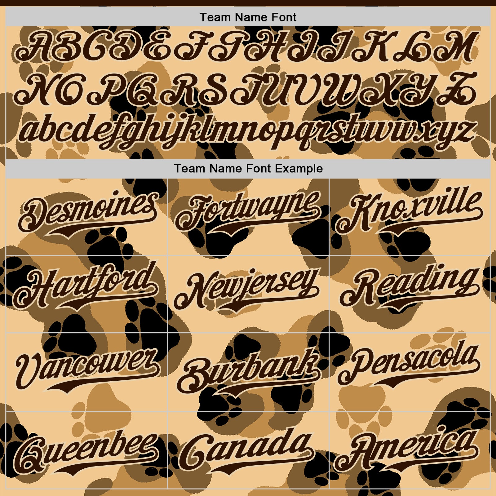 Custom Brown City Cream 3D Tobe Fonseca Leopard Paws Cute Authentic Baseball Jersey