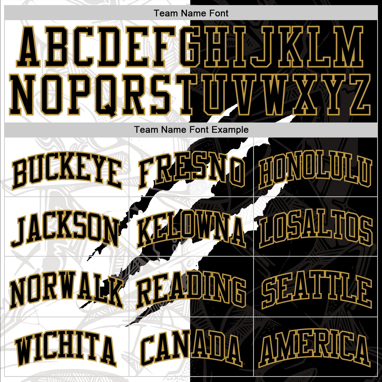 Custom Graffiti Pattern Black Old Gold-White Scratch Round Neck Sublimation Basketball Suit Jersey