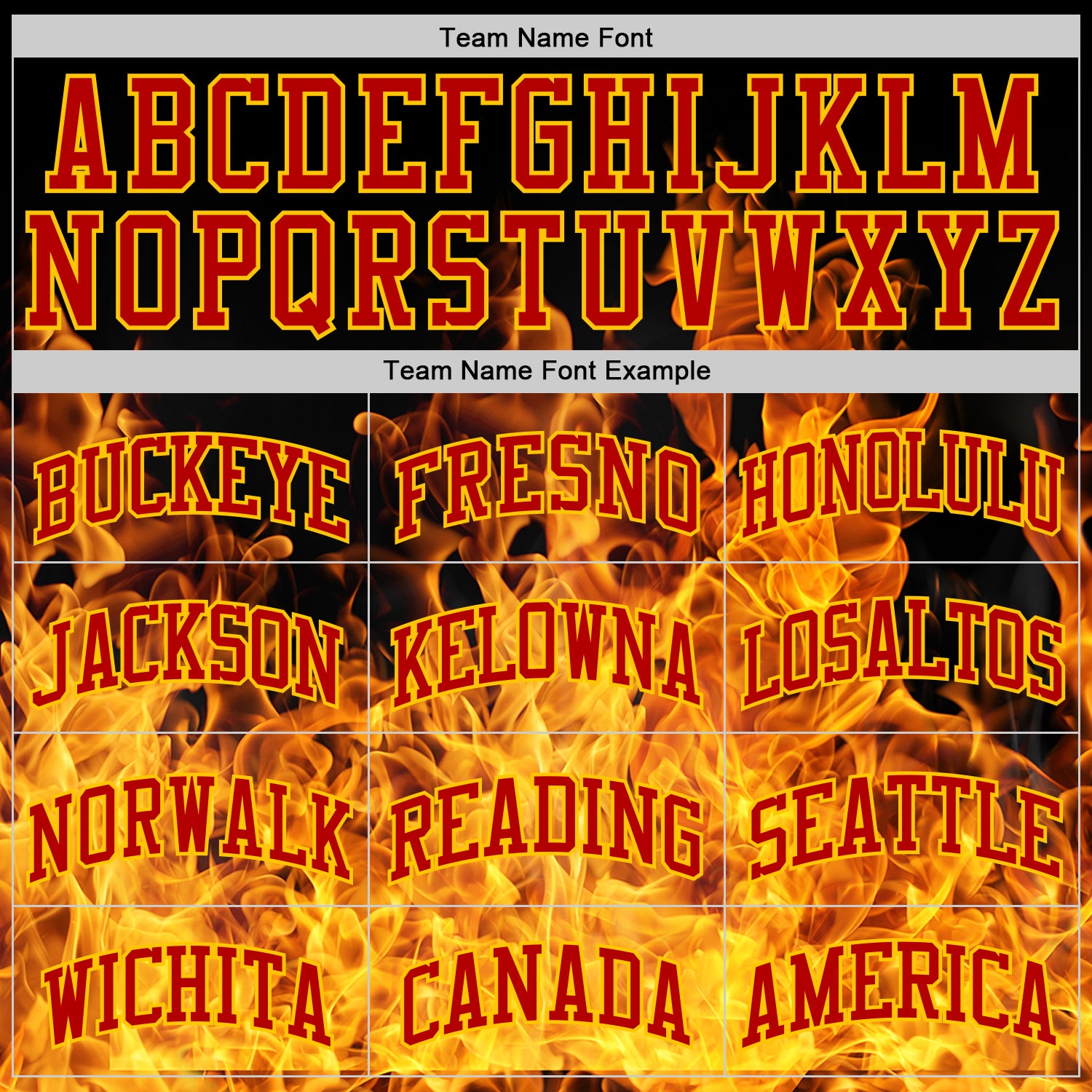 Custom Black Red-Yellow Flame Round Neck Sublimation Basketball Suit Jersey