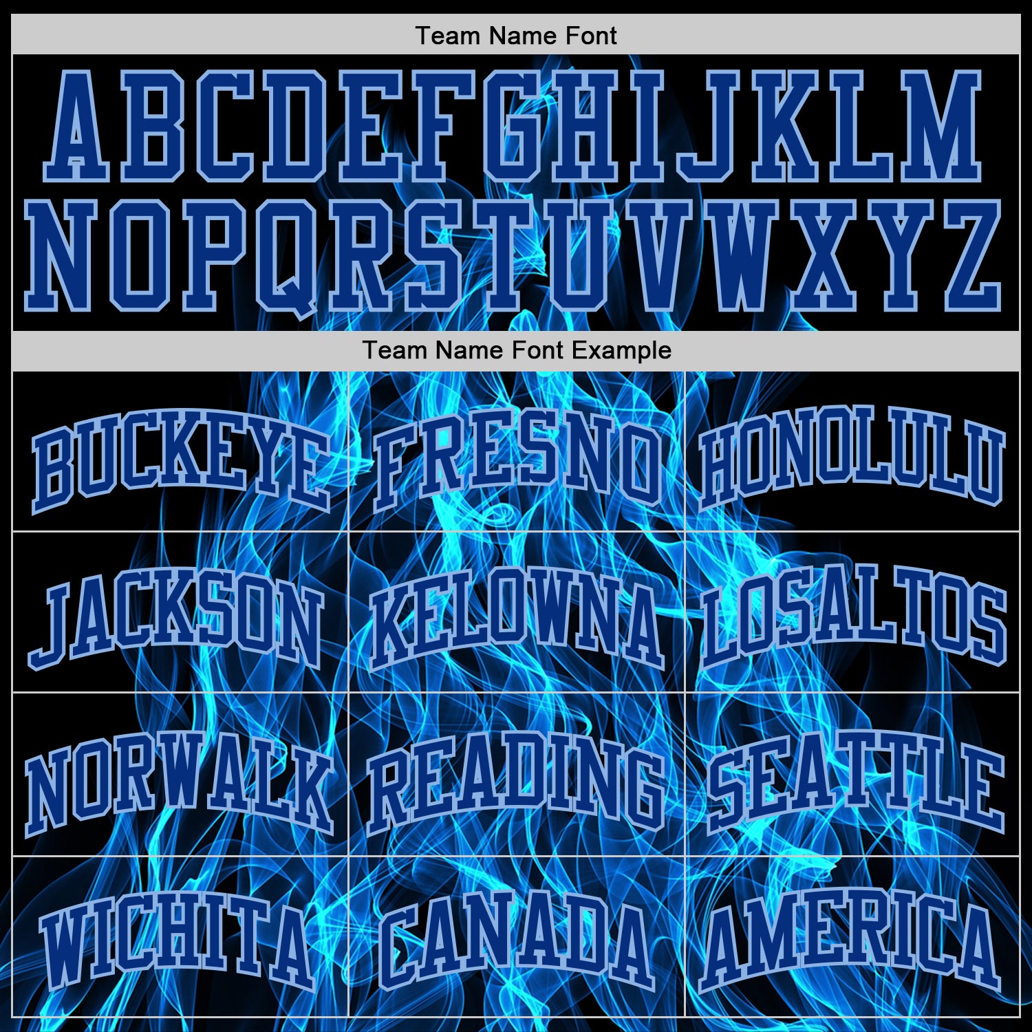 Custom Black Royal-Light Blue Flame Round Neck Sublimation Basketball Suit Jersey