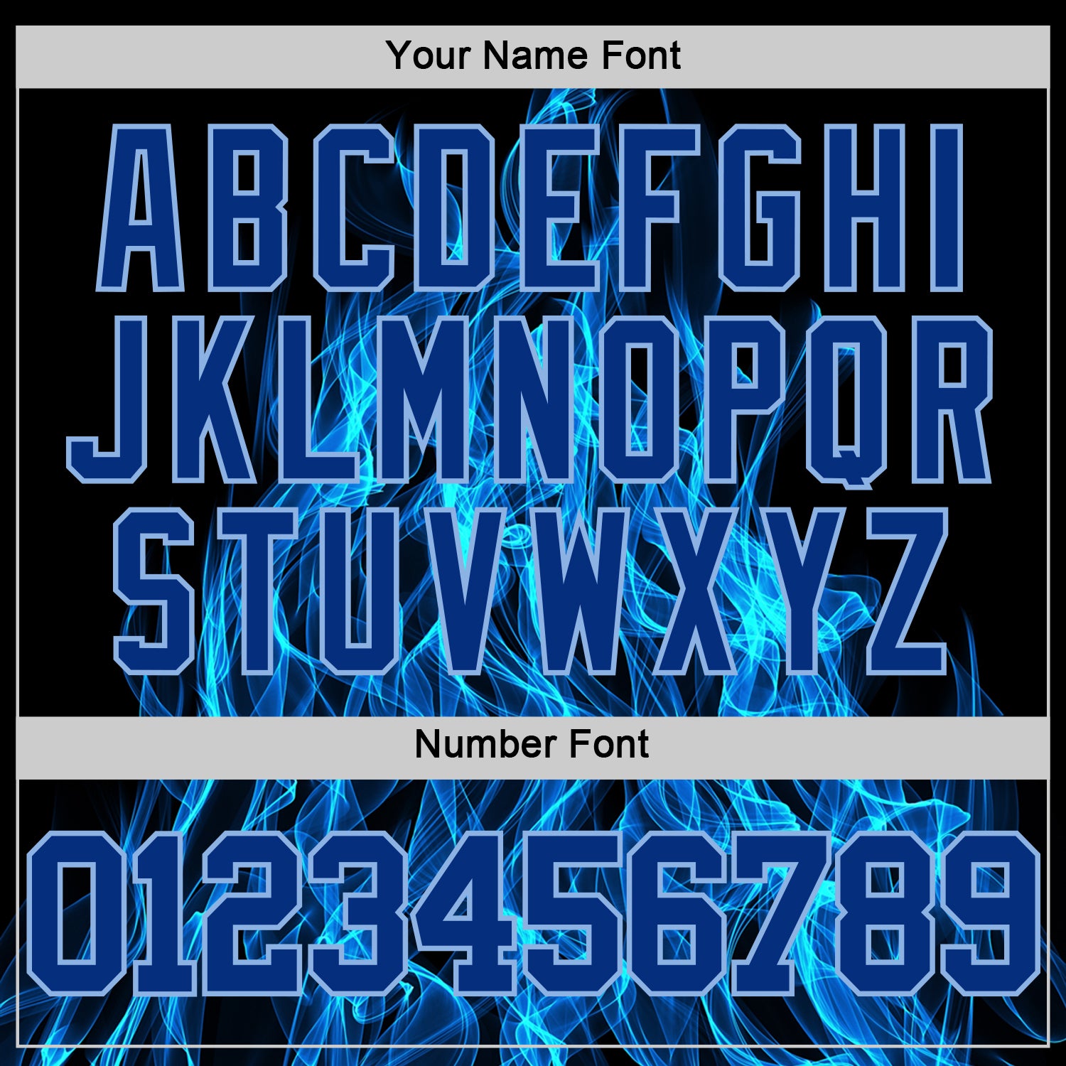 Custom Black Royal-Light Blue Flame Round Neck Sublimation Basketball Suit Jersey