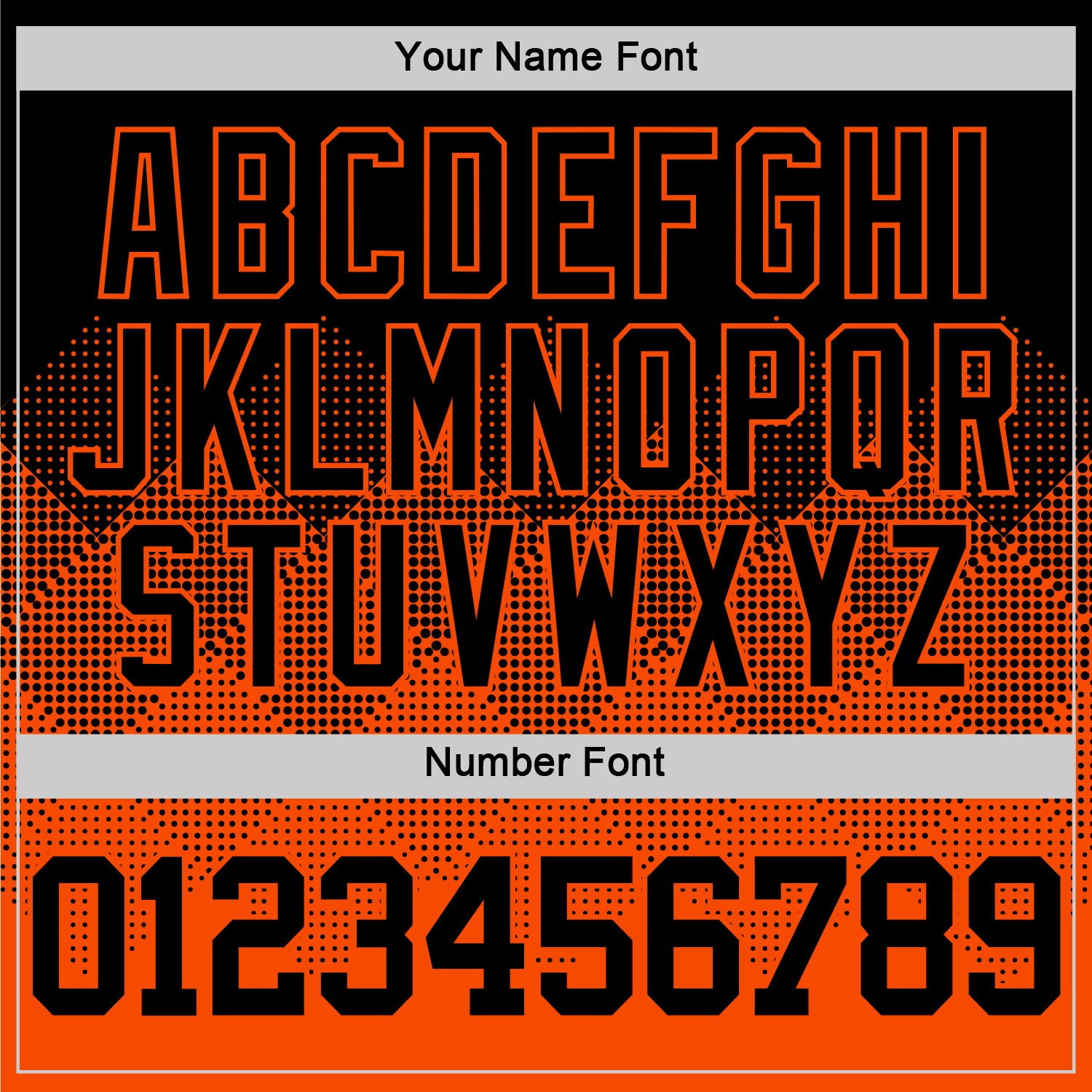 Custom Black Orange Gradient Square Shapes Round Neck Sublimation Basketball Suit Jersey