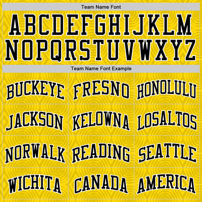 Custom Gold Black-White Geometric Shape Round Neck Sublimation Basketball Suit Jersey