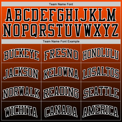 Custom Orange Black-White Gradient Square Shapes Round Neck Sublimation Basketball Suit Jersey