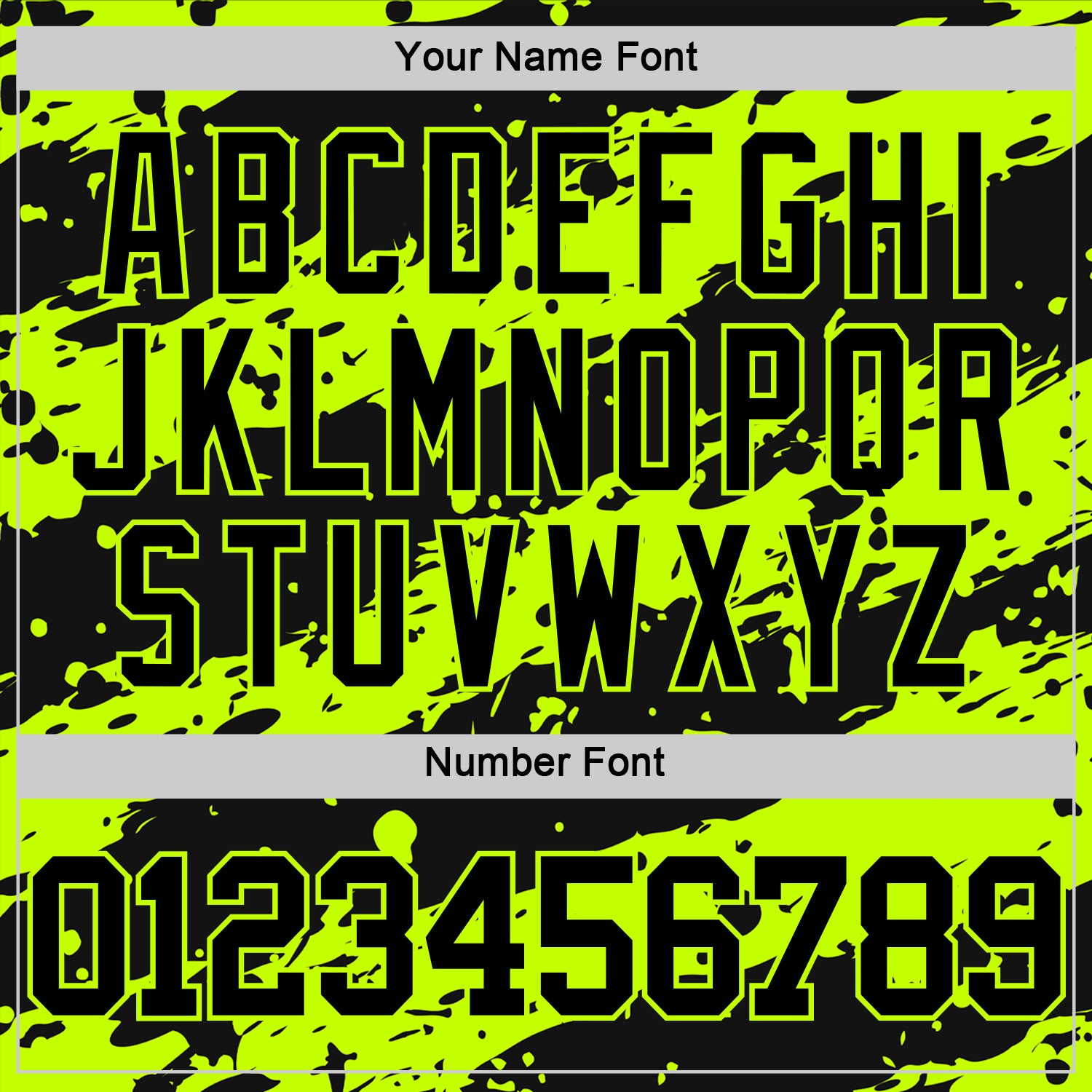 Custom Black Neon Green Splash Round Neck Sublimation Basketball Suit Jersey