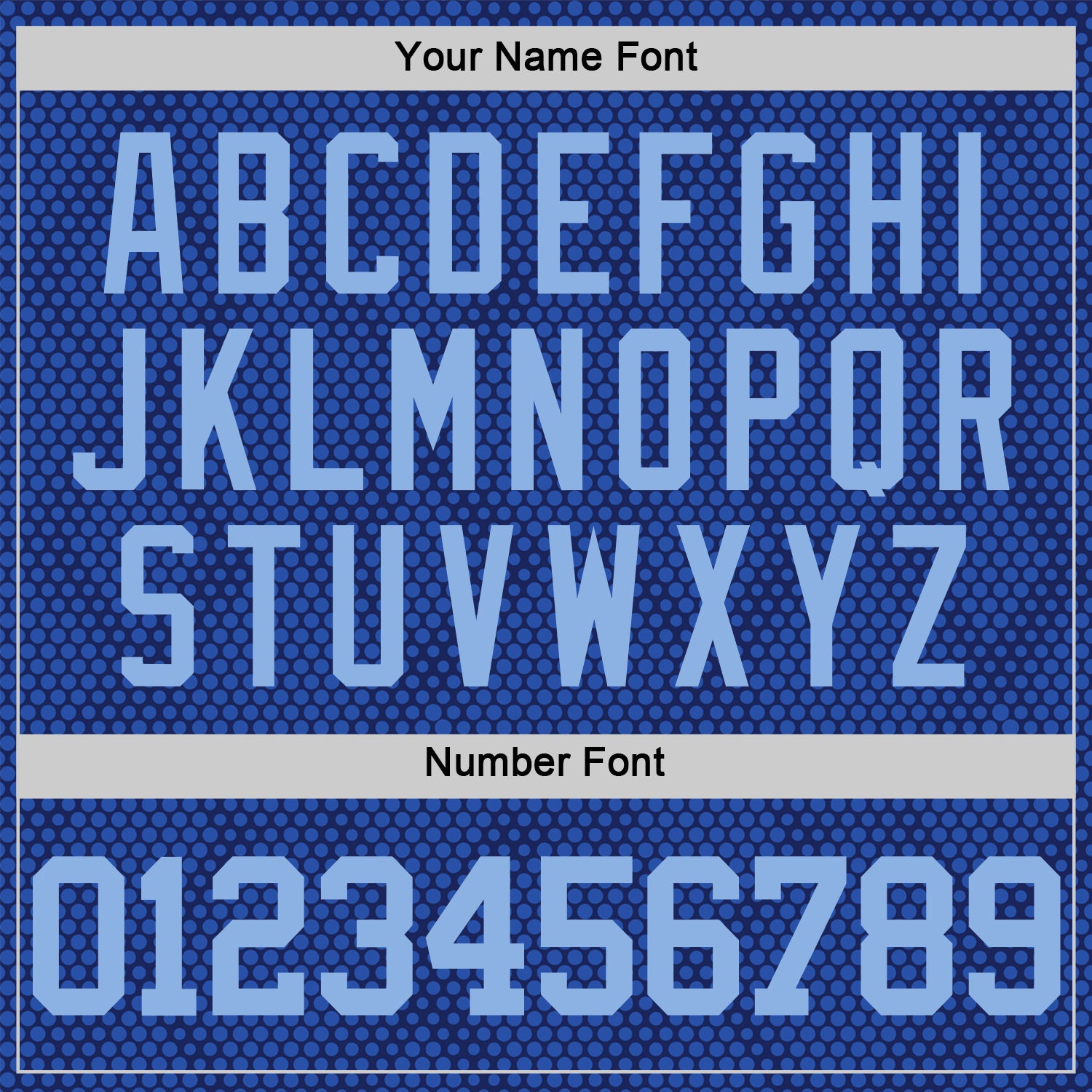 Custom Royal Light Blue Dot Round Neck Sublimation Basketball Suit Jersey